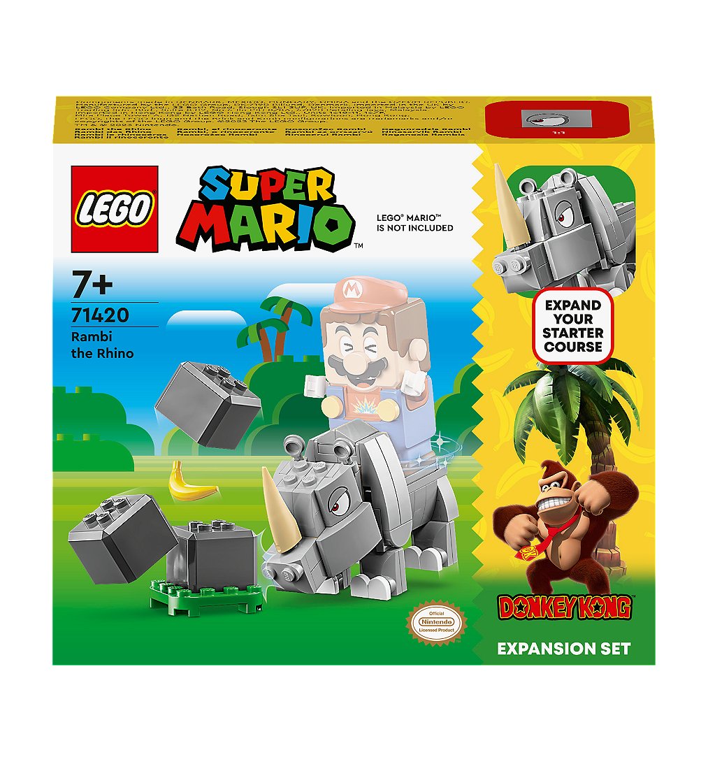 LEGO® Super Mario™ - Ensemble d'extension Rambi le rhinocéros - 71420