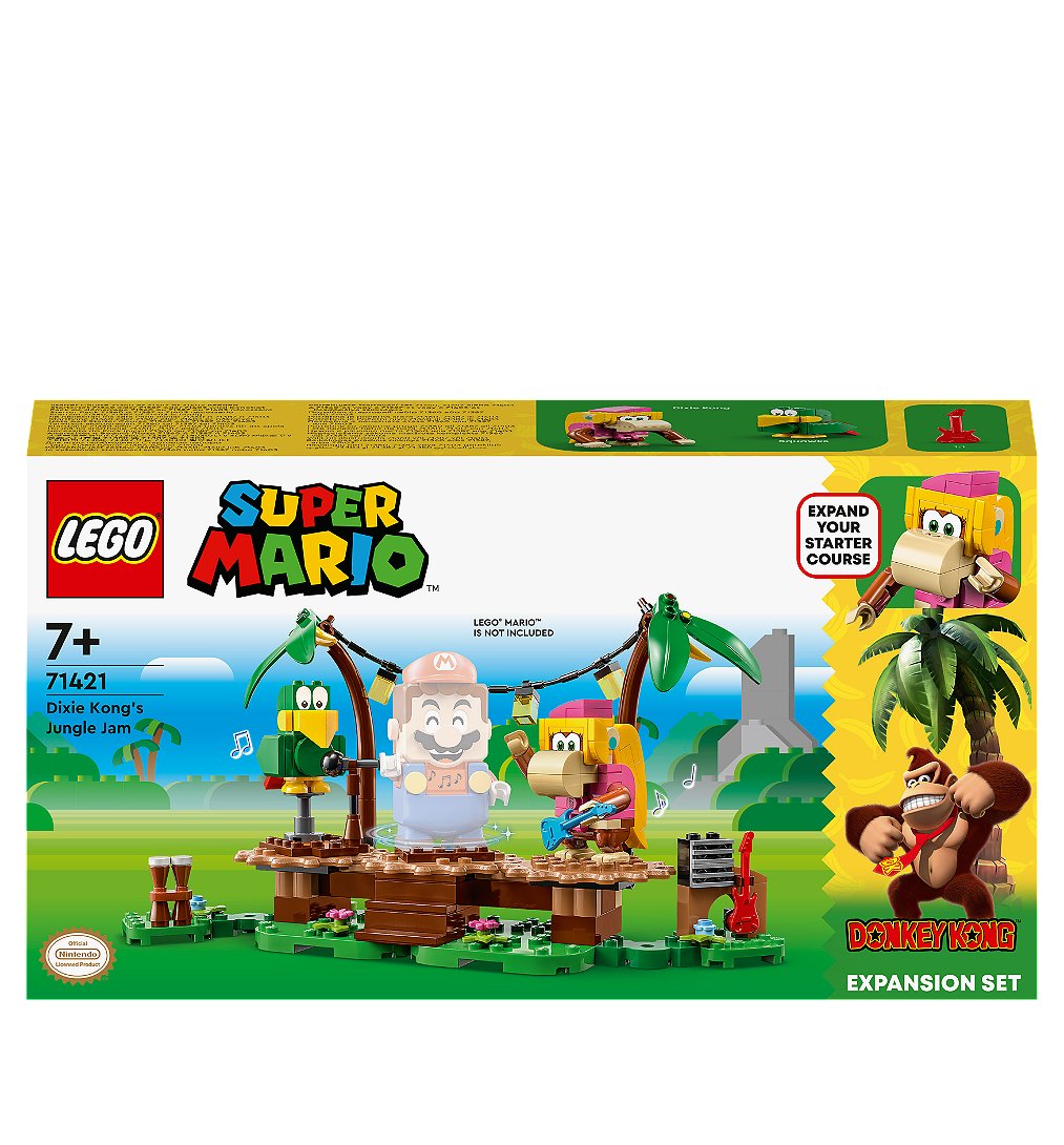 LEGO® Super Mario™ - Ensemble d'extension Concert de Dixie Kong dans la jungle - 71421