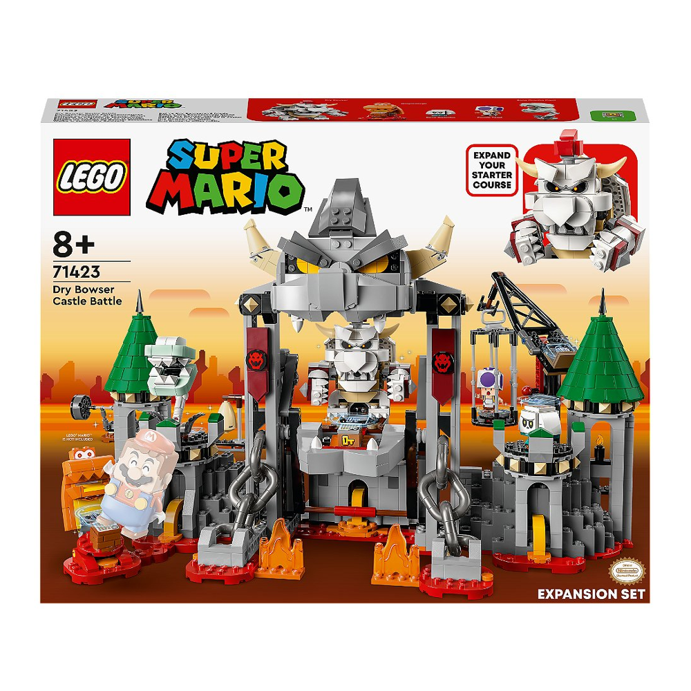 LEGO® Super Mario™ - Ensemble d’extension Bataille au château de Bowser Skelet - 71423