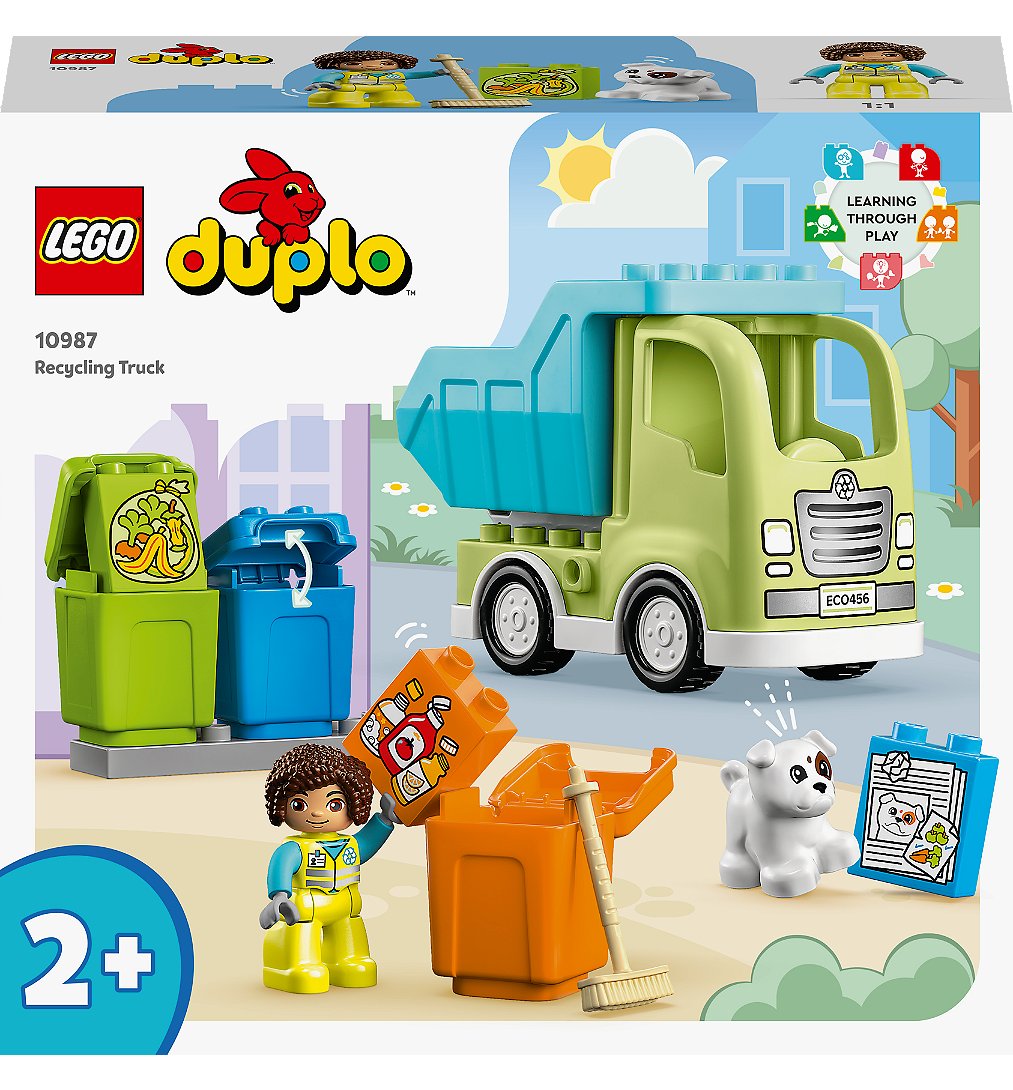 LEGO® DUPLO® Ma ville - Le camion de recyclage - 10987