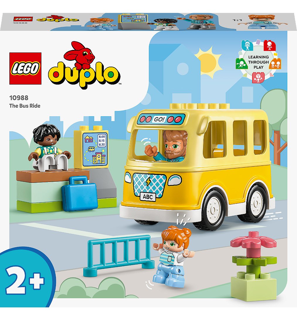 LEGO® DUPLO® Ma ville - Le voyage en bus - 10988