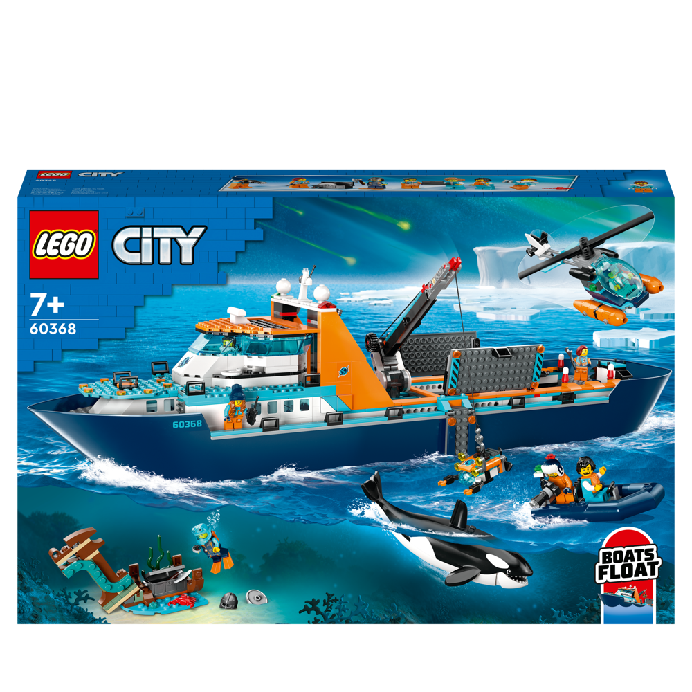 LEGO® City - Le navire d’exploration arctique - 60368