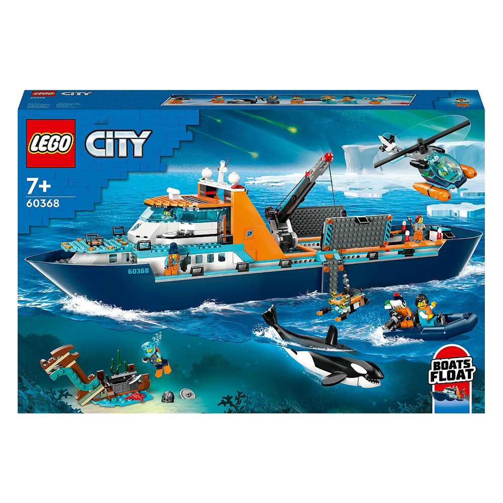 LEGO® City - Le navire d’exploration arctique - 60368