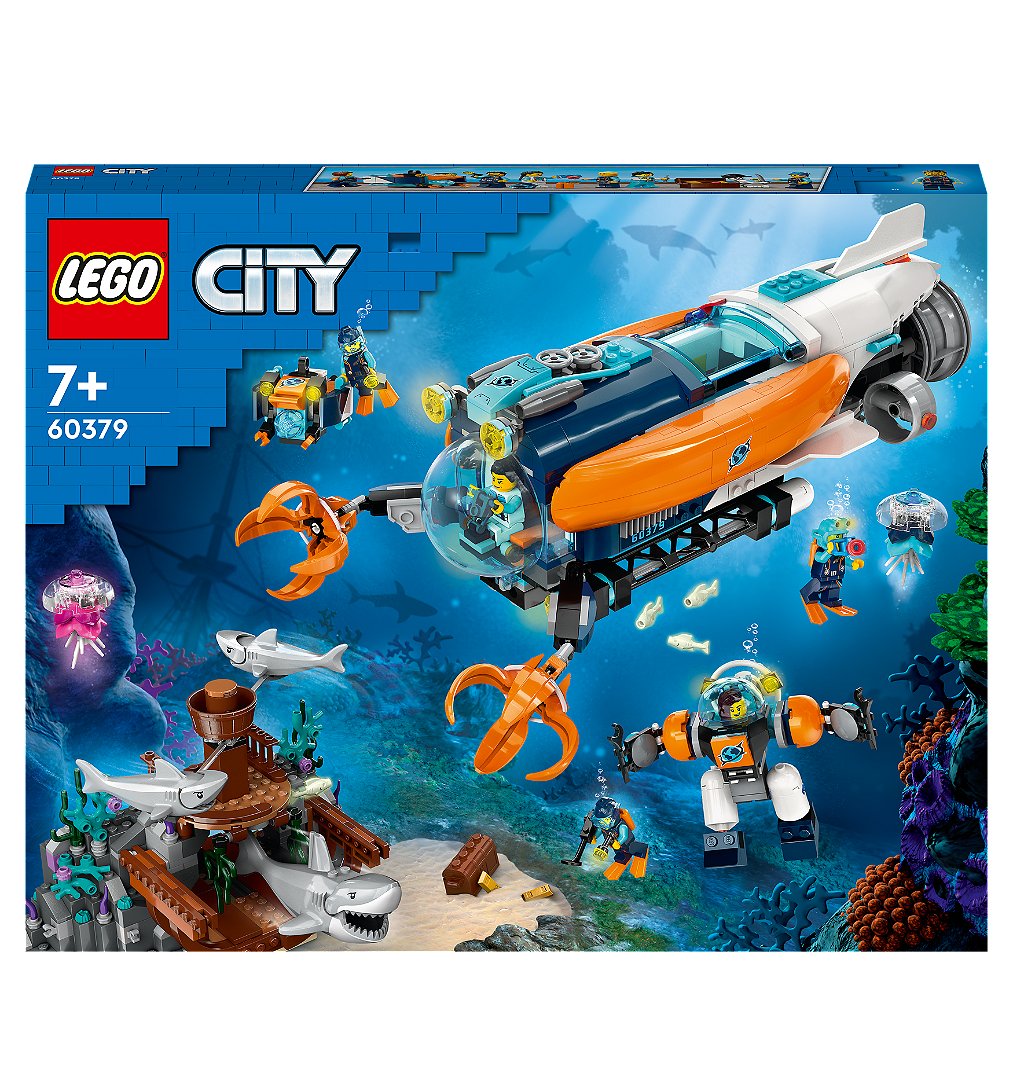 LEGO® City - Le sous-marin d’exploration en eaux profondes - 60379