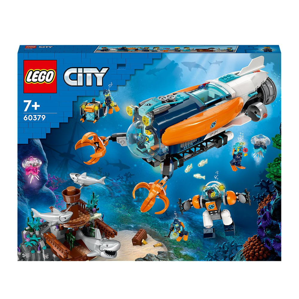 LEGO® City - Le sous-marin d’exploration en eaux profondes - 60379