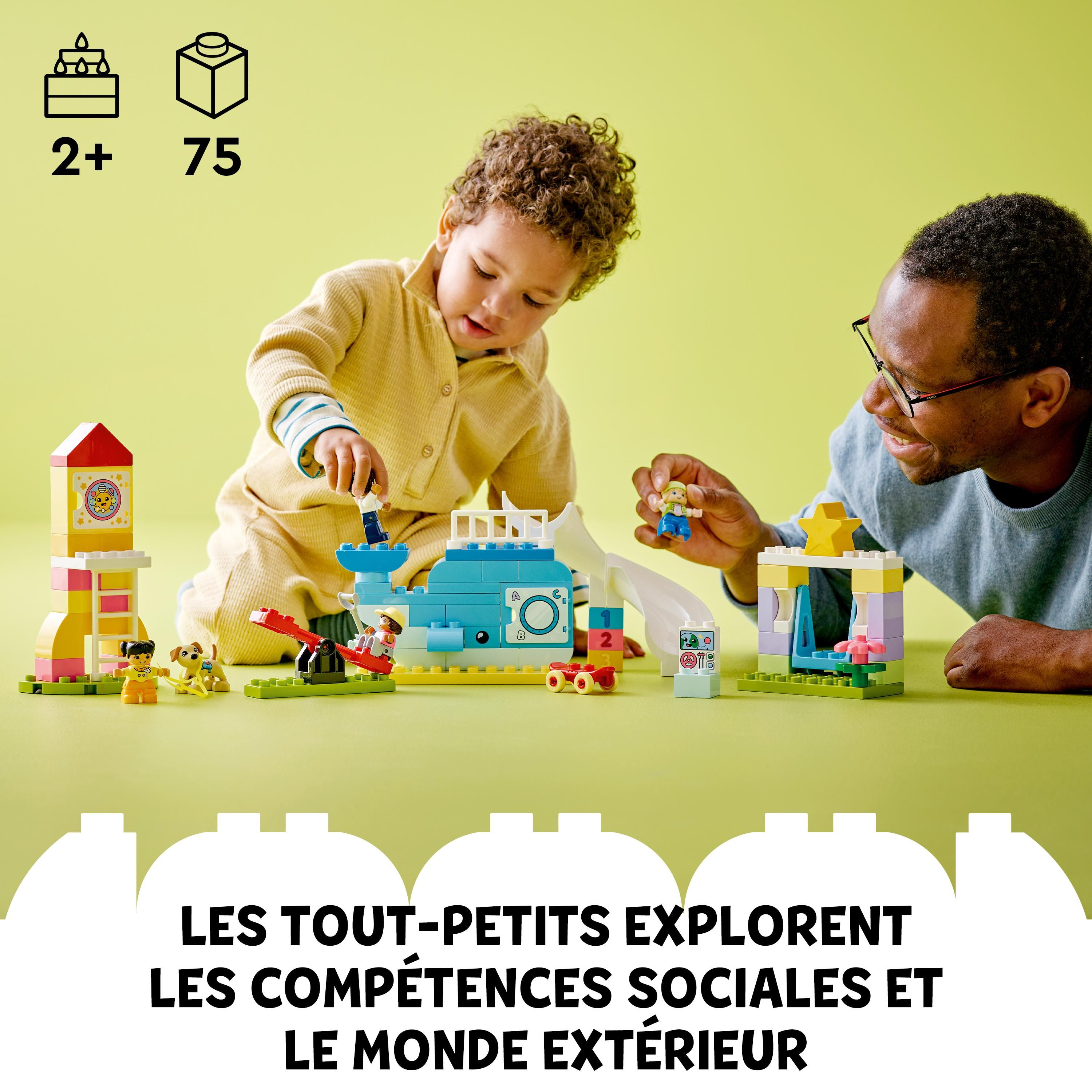 LEGO® DUPLO® Ma ville - L’aire de jeux des enfants - 10991