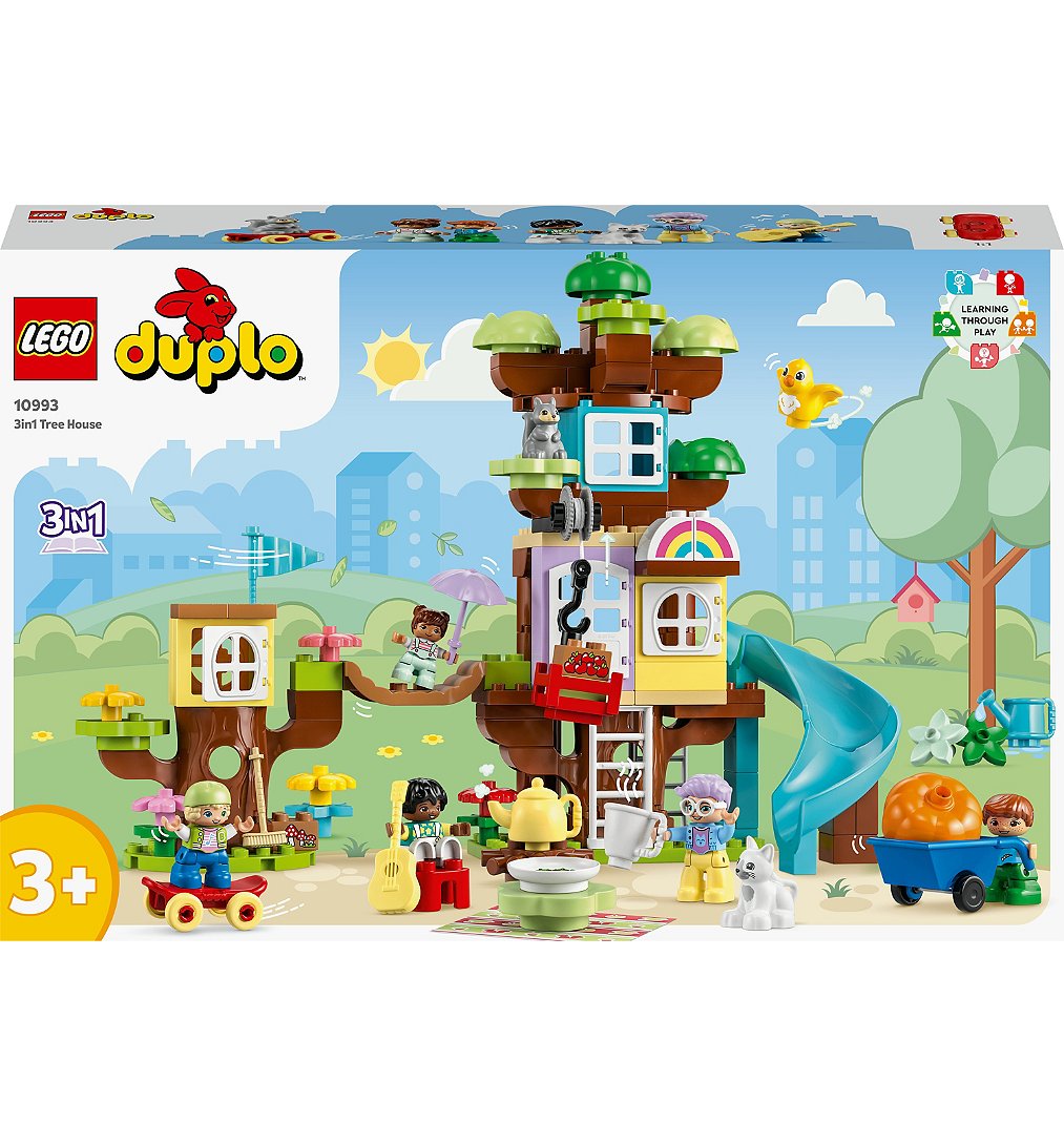 LEGO® DUPLO® Ma ville - La cabane dans l’arbre 3-en-1 - 10993