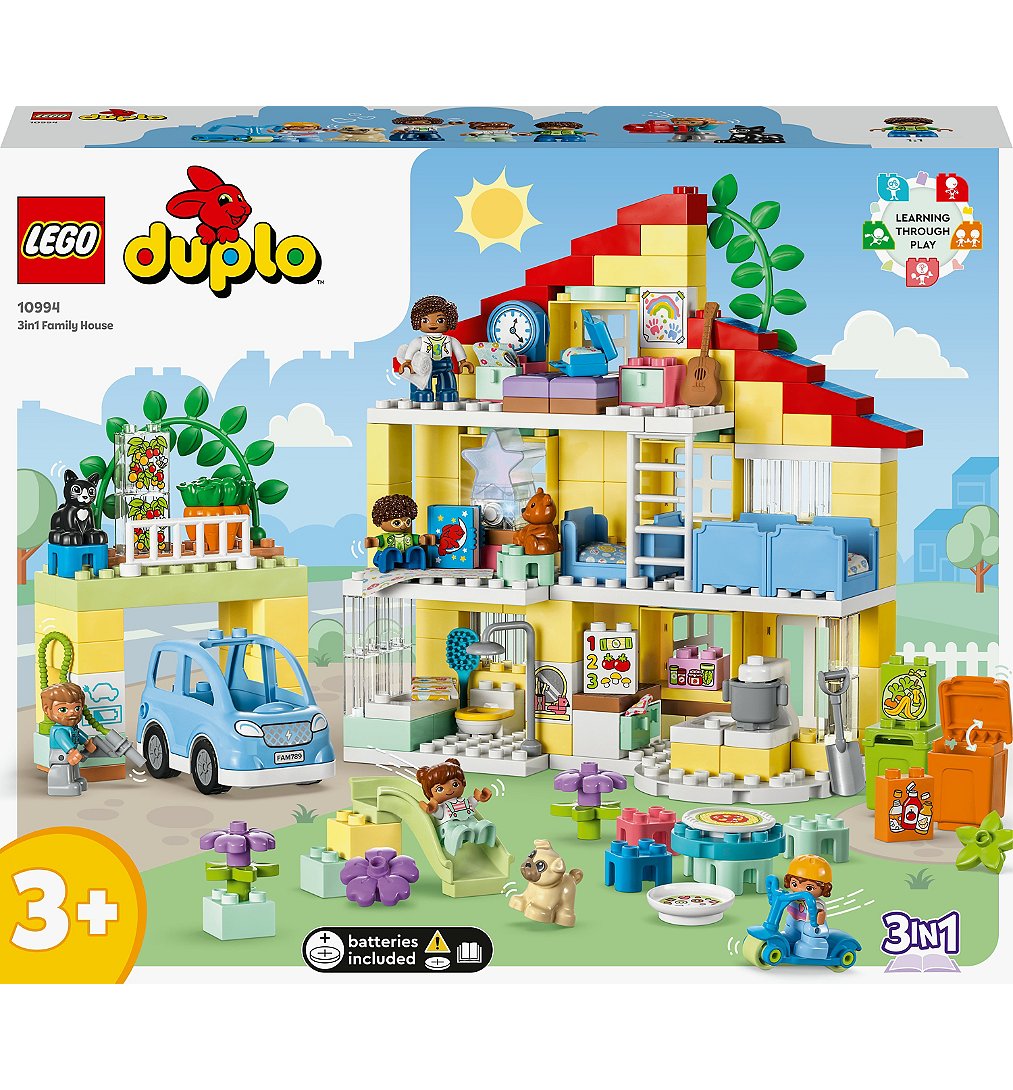 Lego Duplo Ma Ville La Maison Familiale 3 en 1 10994 Lego La Boîte