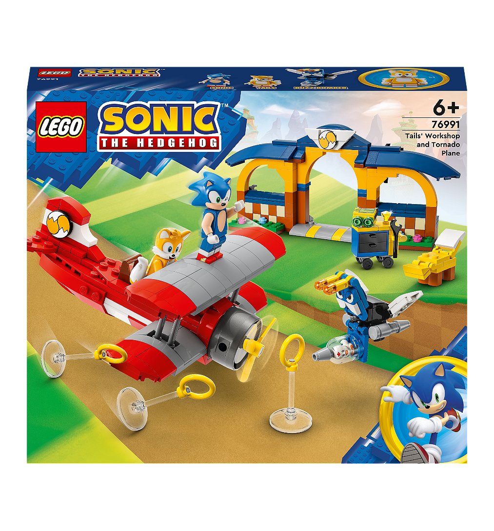 Sonic - L’avion Tornado et l'atelier de Tails - 76991
