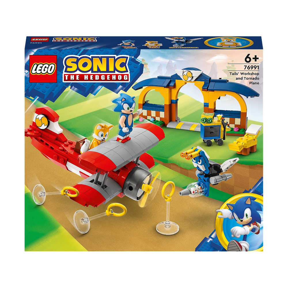 Sonic - L’avion Tornado et l'atelier de Tails - 76991
