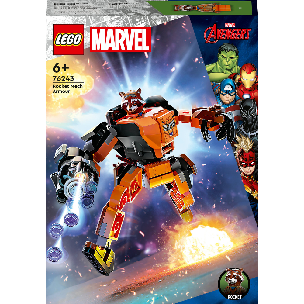 LEGO® Marvel Super Heroes™ - L’armure robot de Rocket - 76243