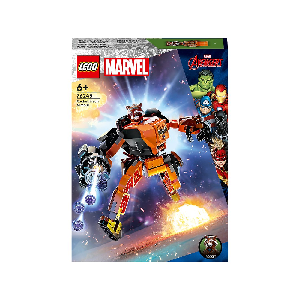 LEGO® Marvel Super Heroes™ - L’armure robot de Rocket - 76243