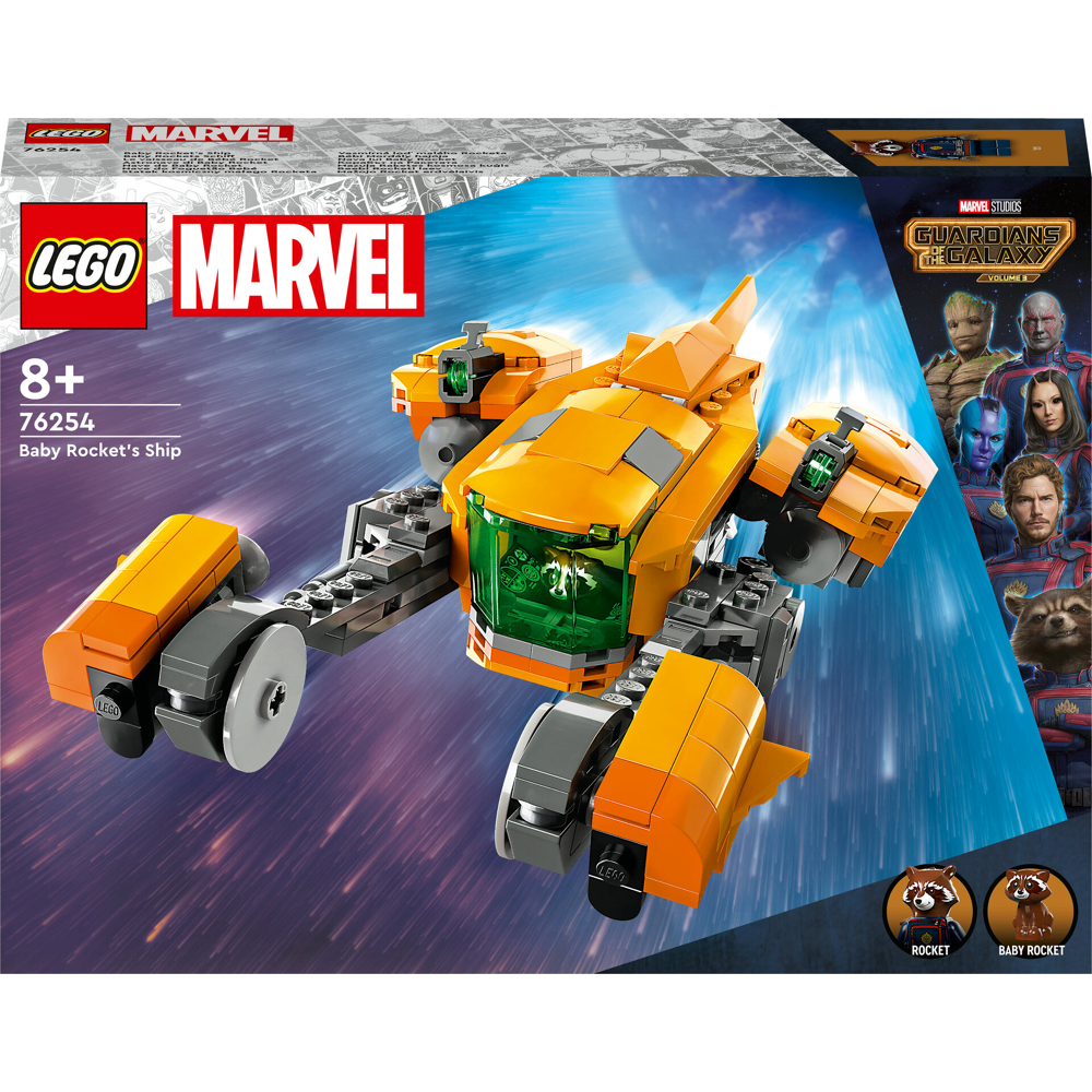 LEGO® Marvel Super Heroes™ - Le vaisseau de Bébé Rocket - 76254