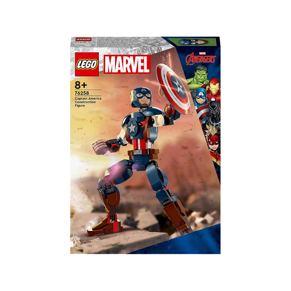 LEGO® Marvel Super Heroes™ - La figurine de Captain America - 76258