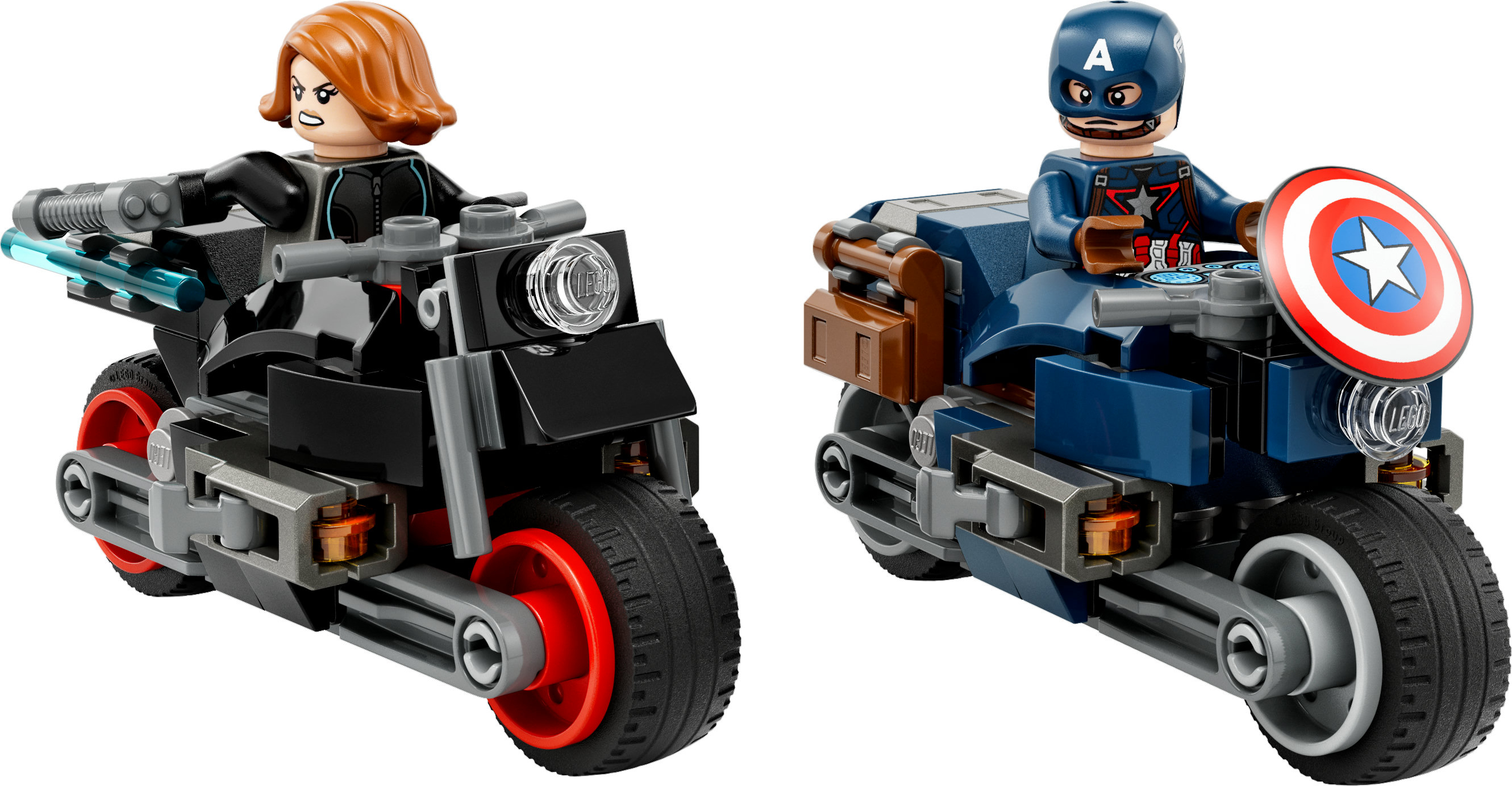 LEGO® Marvel Super Heroes™ - Les motos de Black Widow et de Captain America - 76260