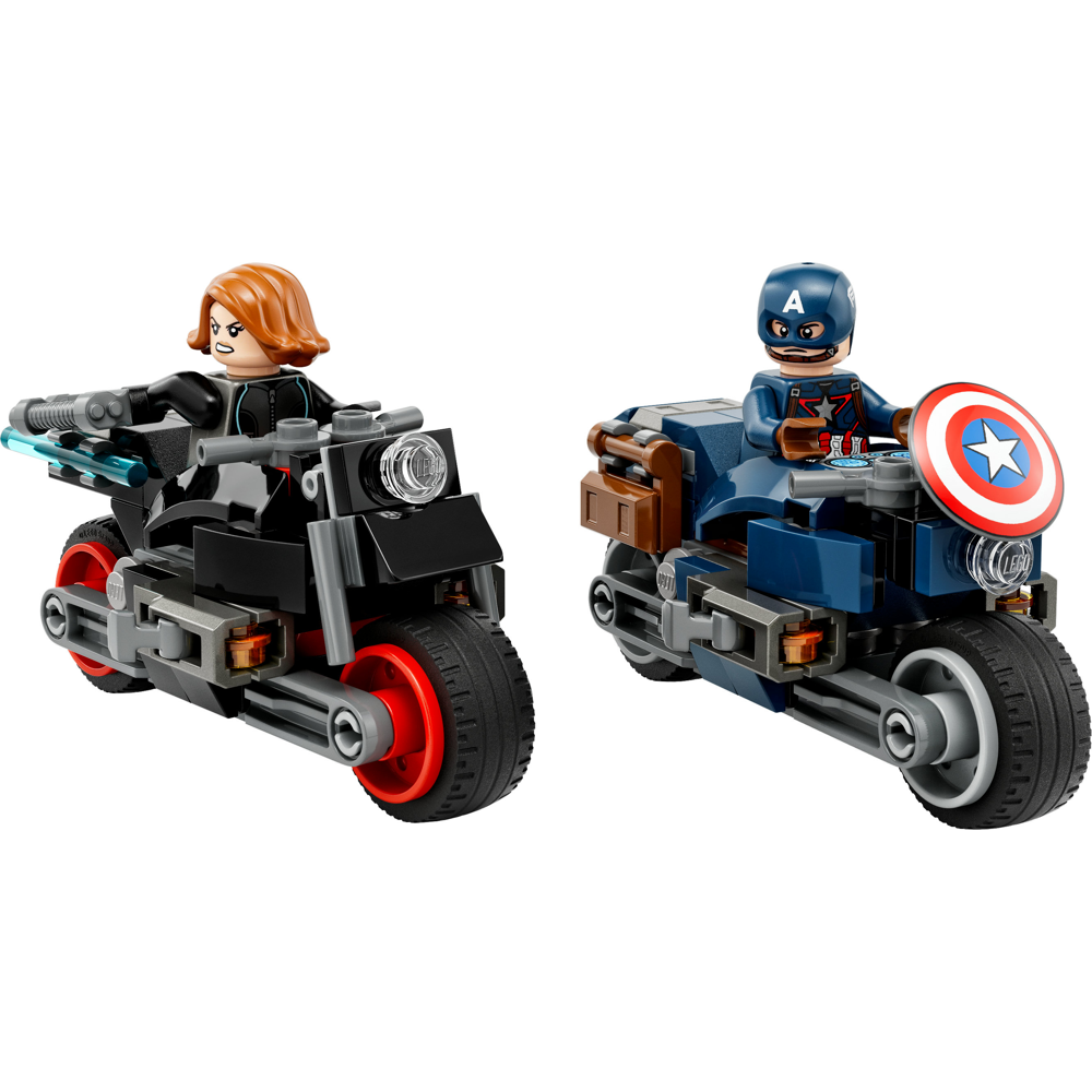 LEGO® Marvel Super Heroes™ - Les motos de Black Widow et de Captain America - 76260