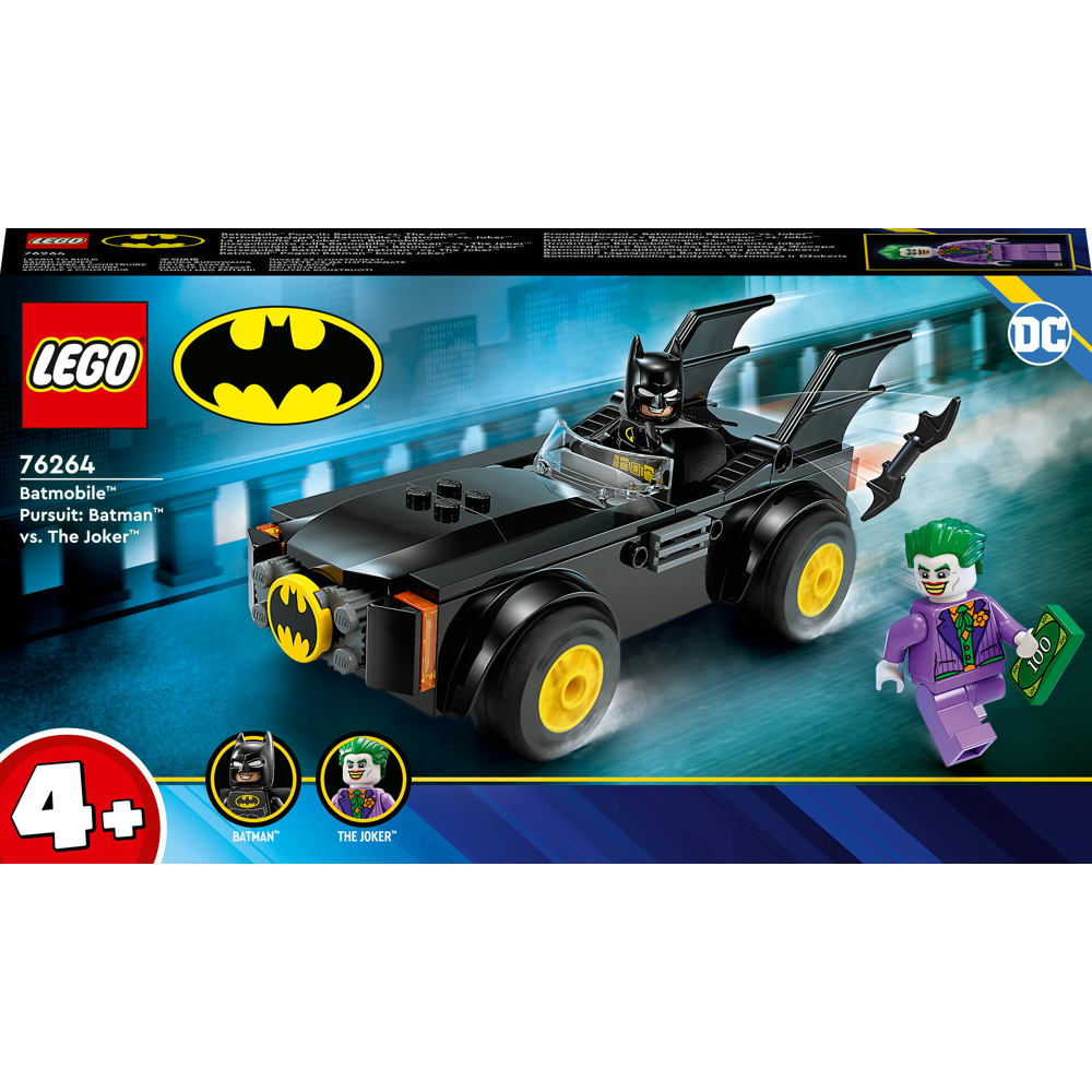 LEGO® DC Comics Super Heroes™ - La poursuite du Joker™ en Batmobile™ - 76264