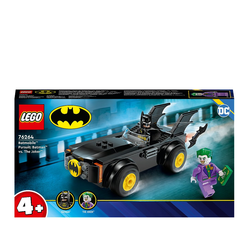 LEGO® DC Comics Super Heroes™ - La poursuite du Joker™ en Batmobile™ - 76264