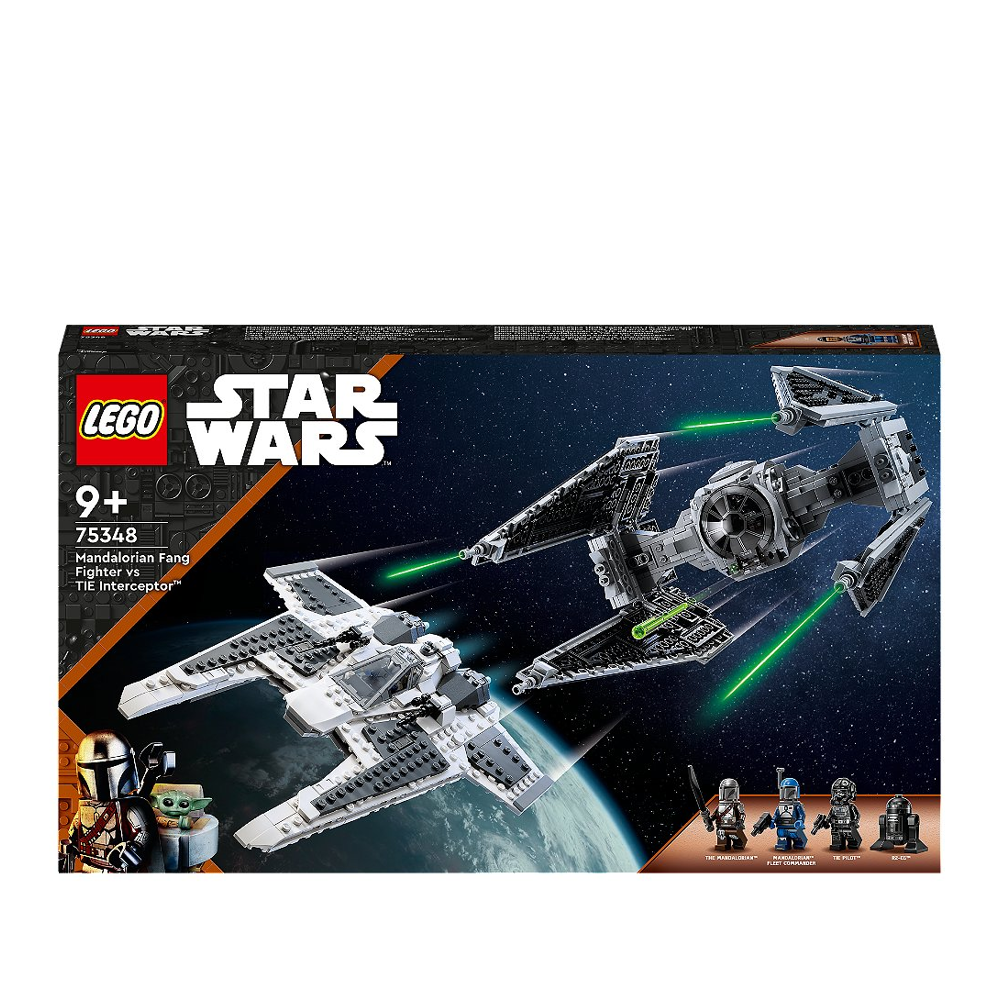 LEGO® Star Wars™ - Le chasseur Fang Mandalorien contre le TIE Interceptor™ - 75348