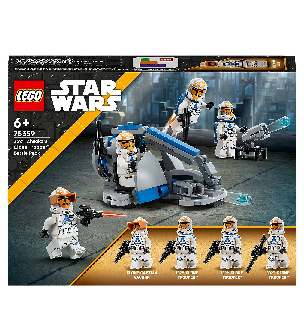 LEGO® Star Wars™ - Pack de combat des Clone Troopers™ de la 332e Compagnie d’Ahsoka - 75359