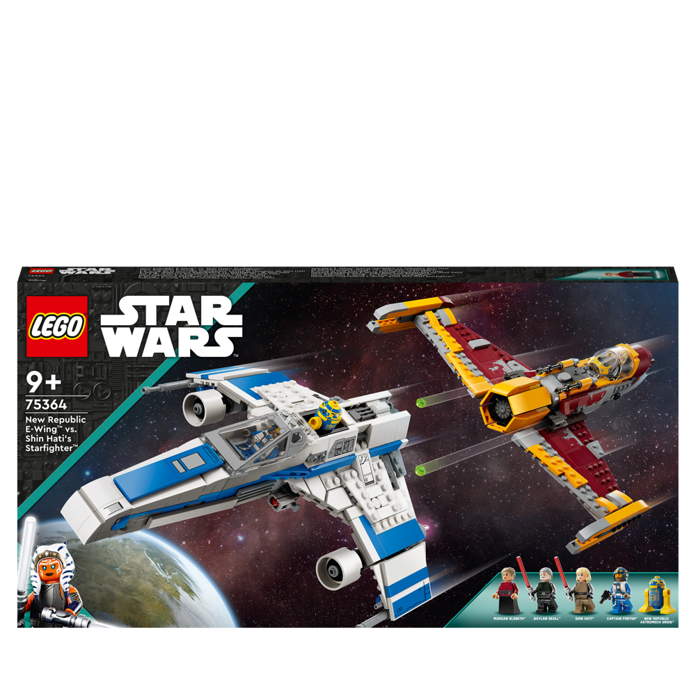 LEGO® Star Wars™ - L’E-wing de la Nouvelle République contre le chasseur de Shin Hati - 75364