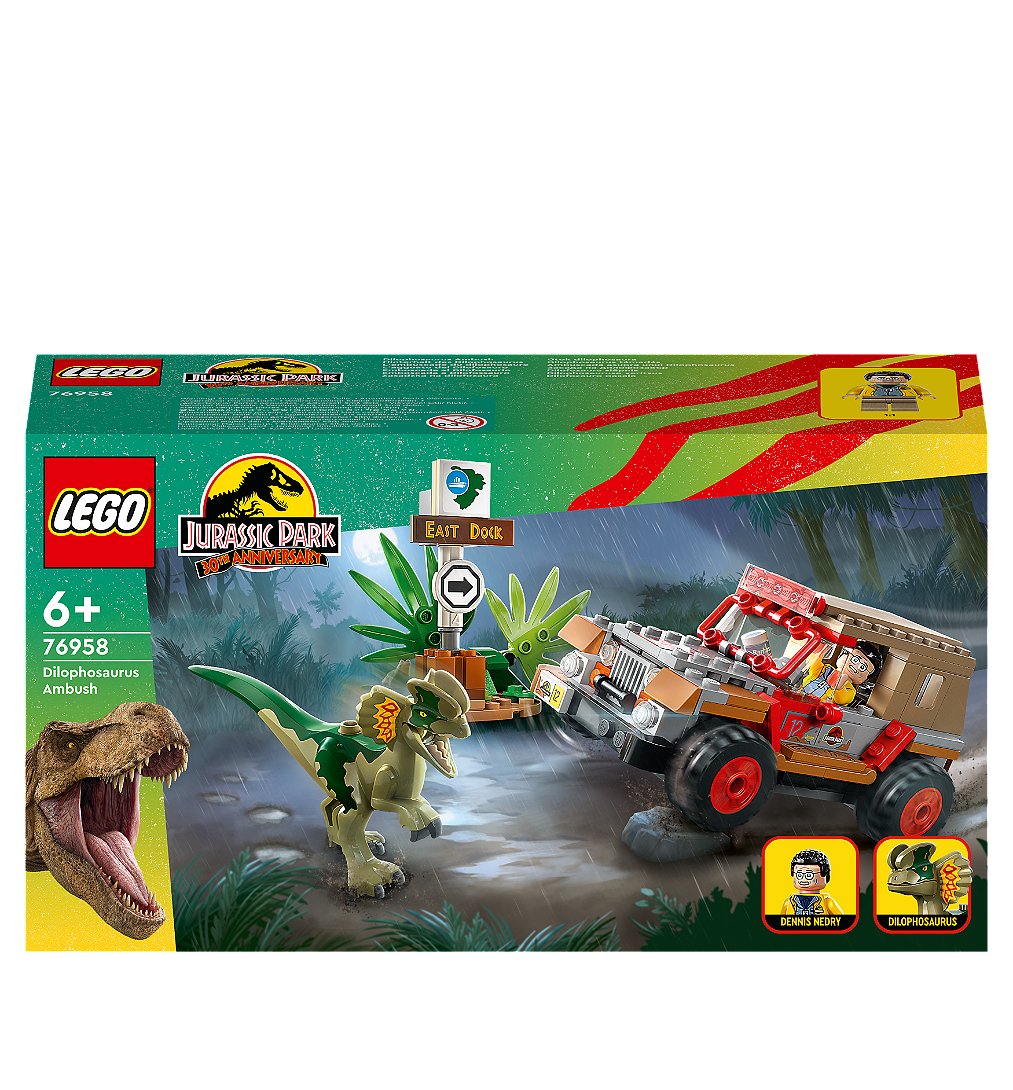 LEGO® Jurassic World™ - L'embuscade du dilophosaure - 76958