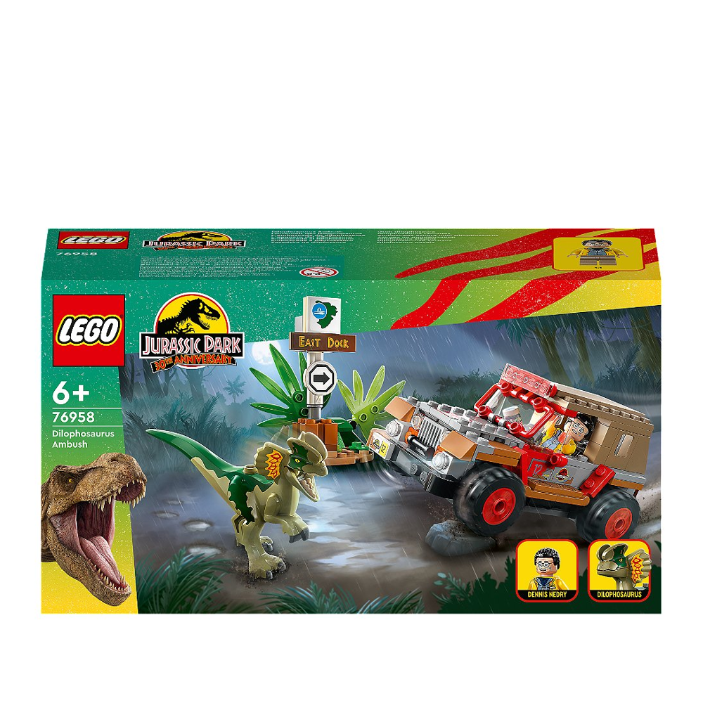 LEGO® Jurassic World™ - L'embuscade du dilophosaure - 76958