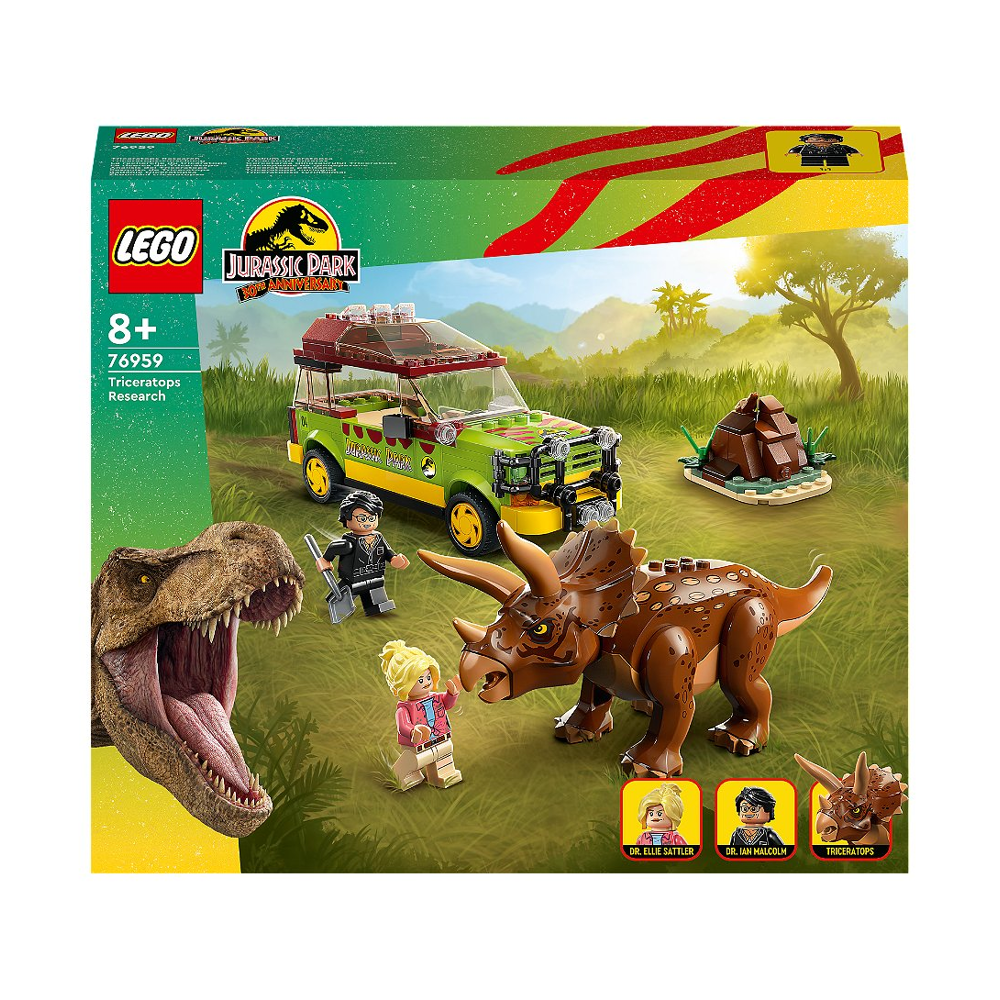LEGO® Jurassic World™ - La recherche du tricératops - 76959