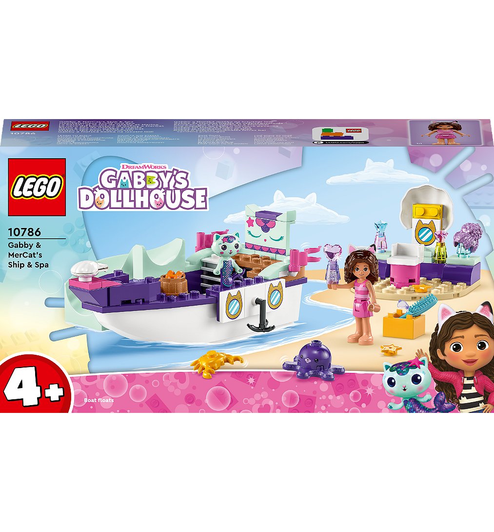 Gabby’s Dollhouse - Le bateau et le spa de Gabby et Marine - 10786