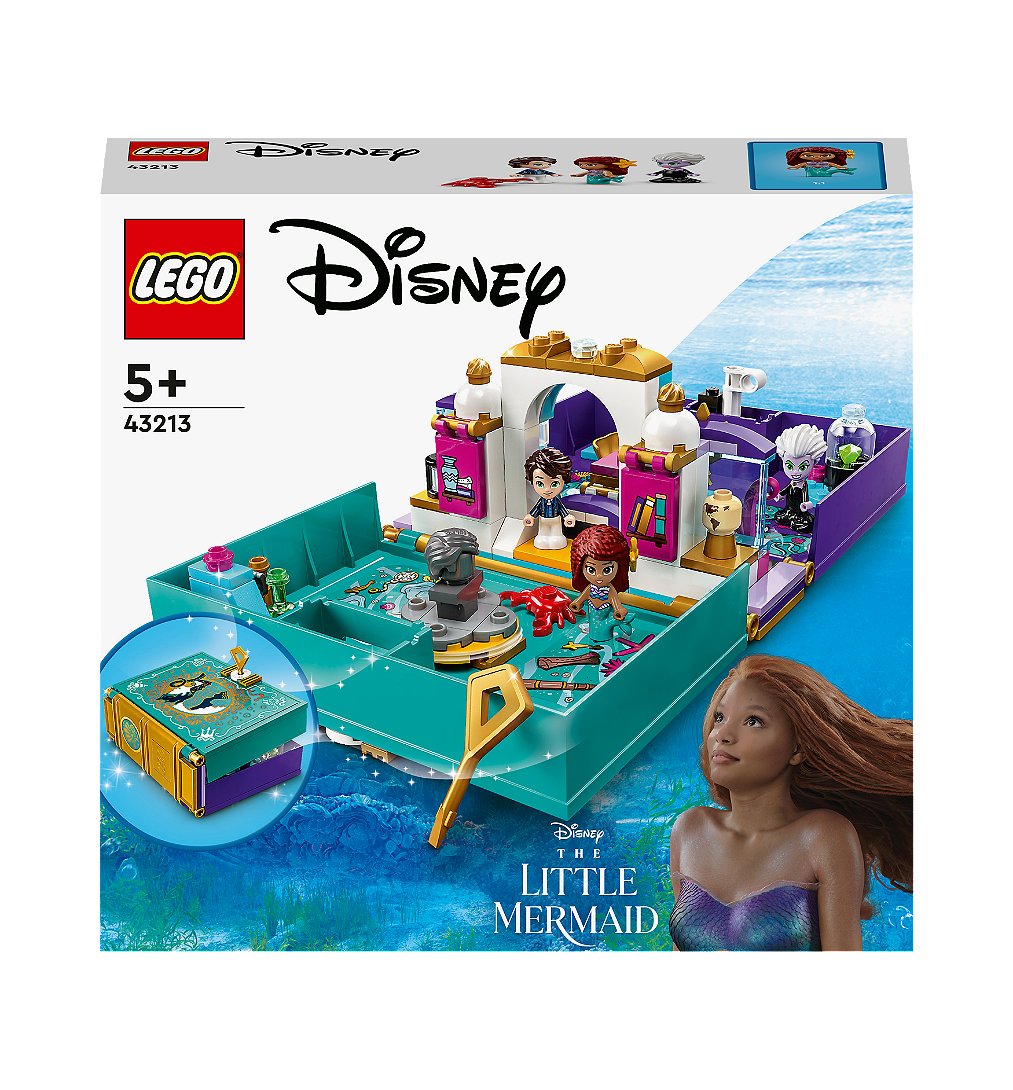 LEGO® Disney Princess™ - Le livre d’histoire : La petite sirène - 43213