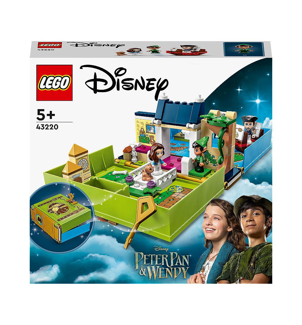 LEGO® Disney™ Classic - Les aventures de Peter Pan et Wendy dans un livre de contes - 43220