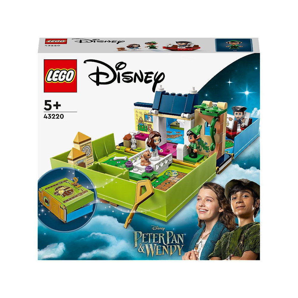 LEGO® Disney™ Classic - Les aventures de Peter Pan et Wendy dans un livre de contes - 43220