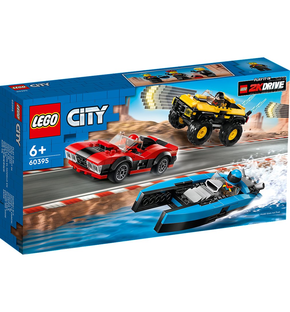 LEGO® City - Le pack de véhicules de course - 60395