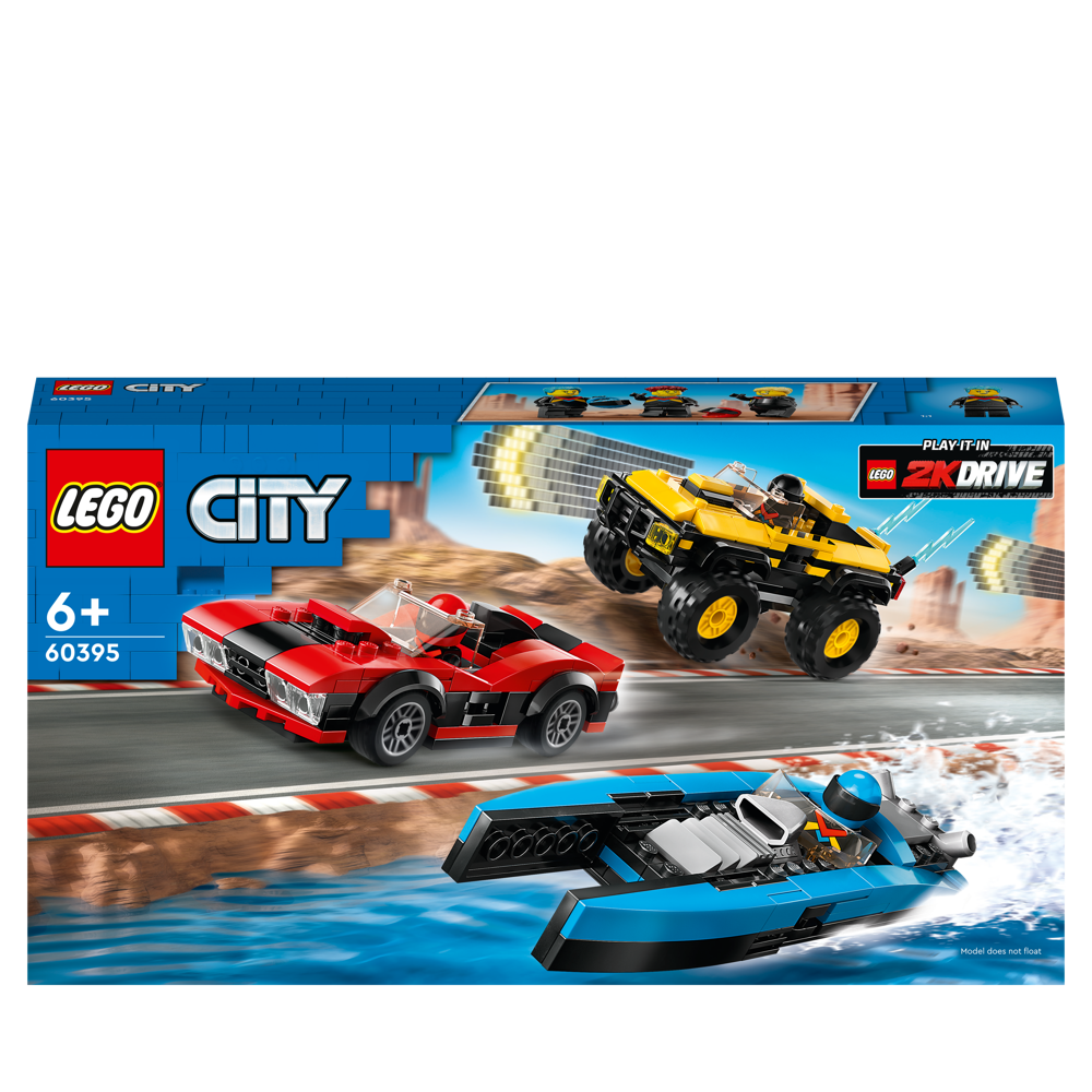 LEGO® City - Le pack de véhicules de course - 60395