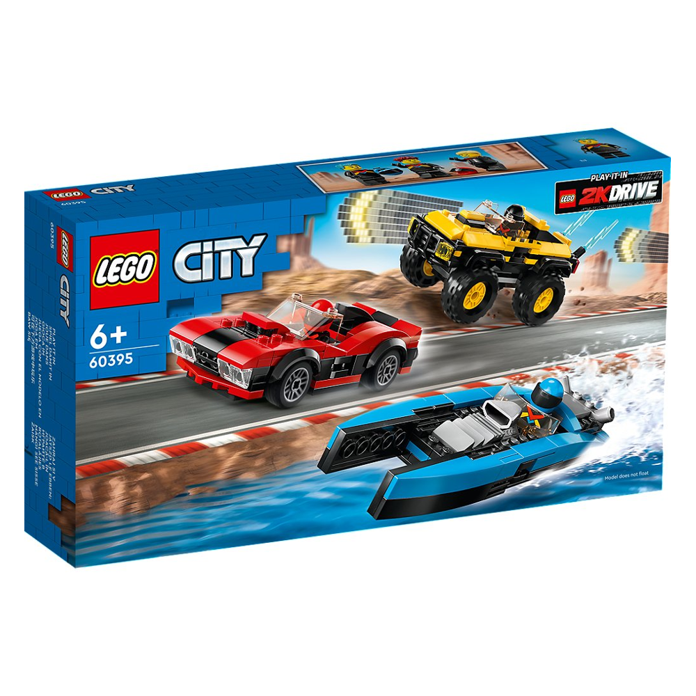 LEGO® City - Le pack de véhicules de course - 60395
