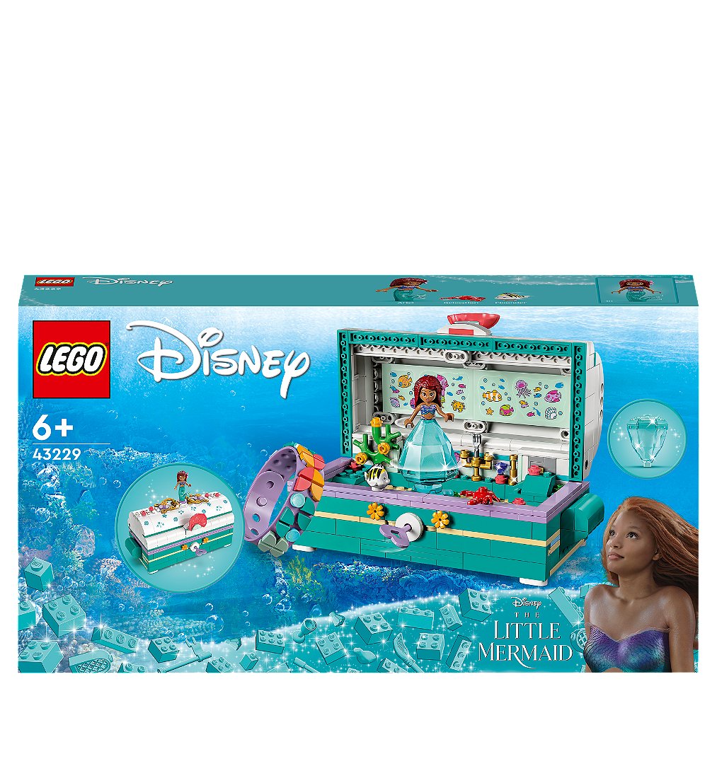 LEGO® Disney Princess™ - Le coffre aux trésors d'Ariel - 43229