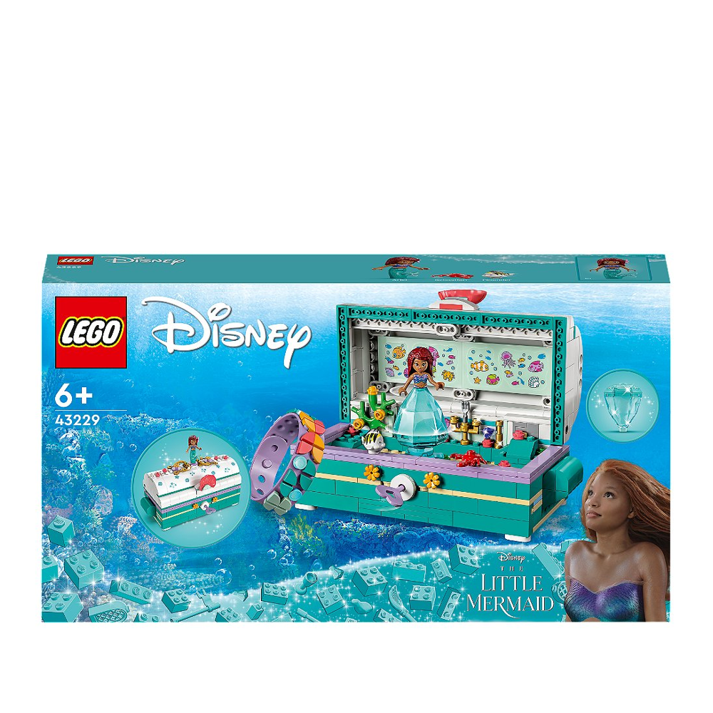 LEGO® Disney Princess™ - Le coffre aux trésors d'Ariel - 43229