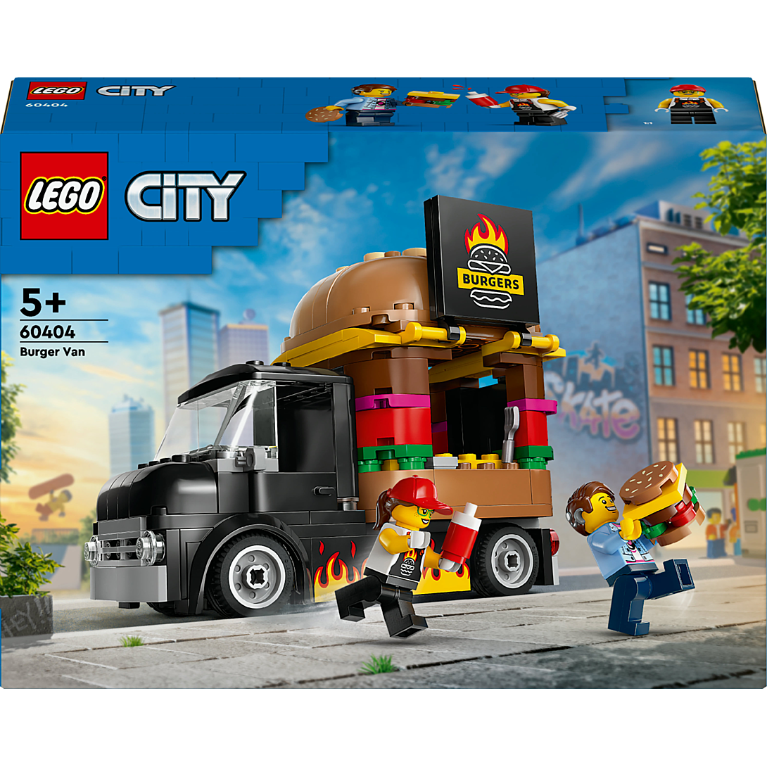 Lego City Le Food truck De Burgers 60404 Lego - vue 2
