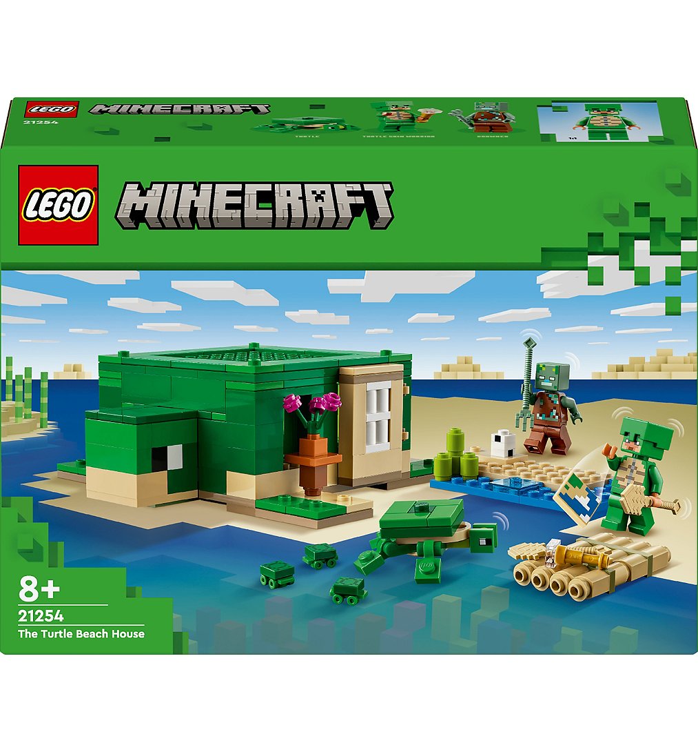 Lego Minecraft La Maison De La Plage De La Tortue 21254 Lego