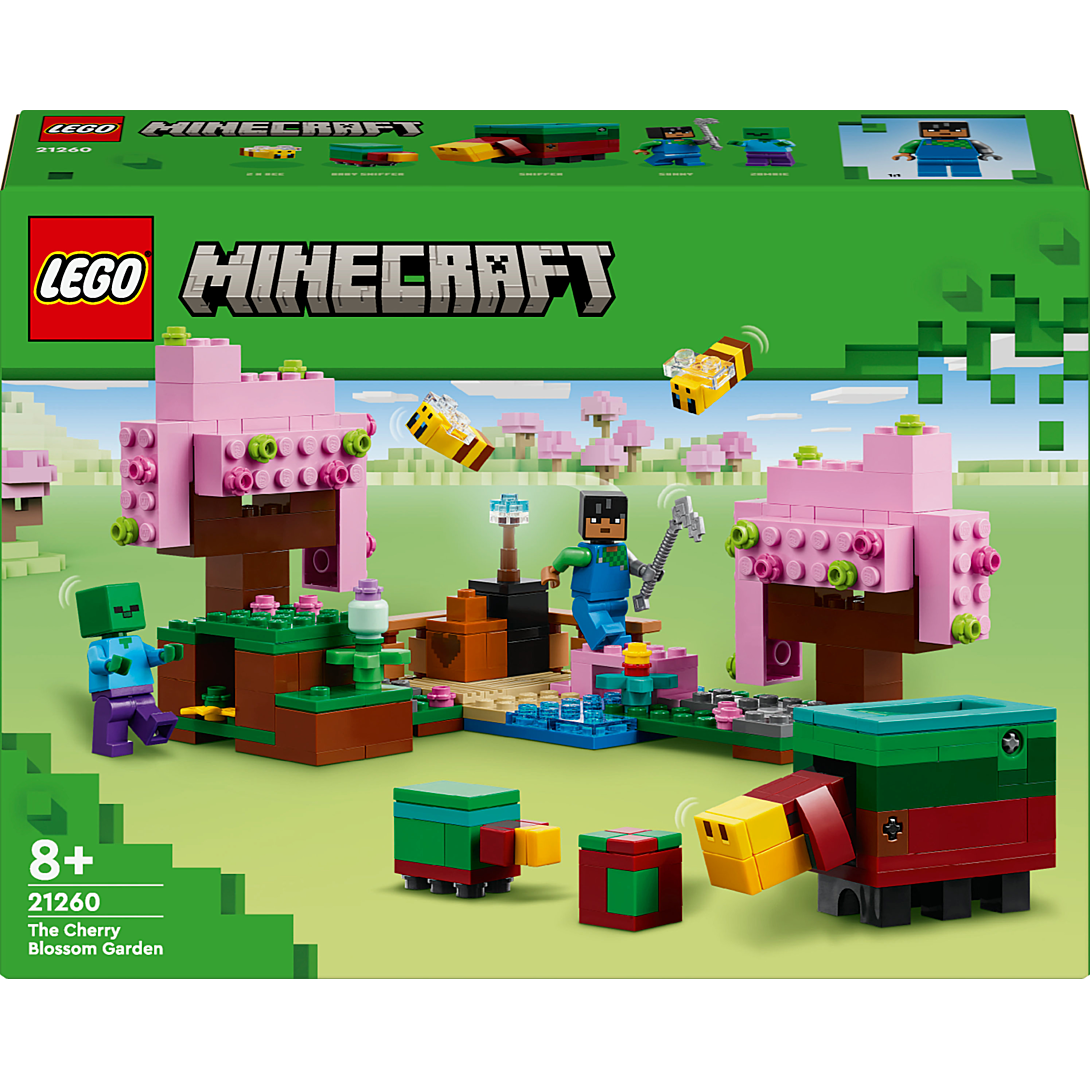 Lego Minecraft Le Jardin Des Cerisiers En Fleurs 21260 Lego La Boite - vue 5