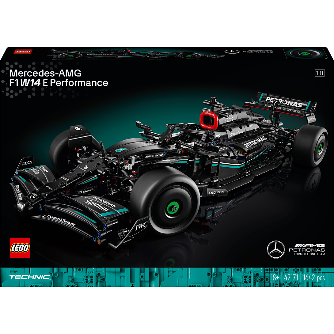 LEGO Technic 42171 Mercedes AMG F1 W14 E Performance Réplique Décoration de Bureau - vue 8