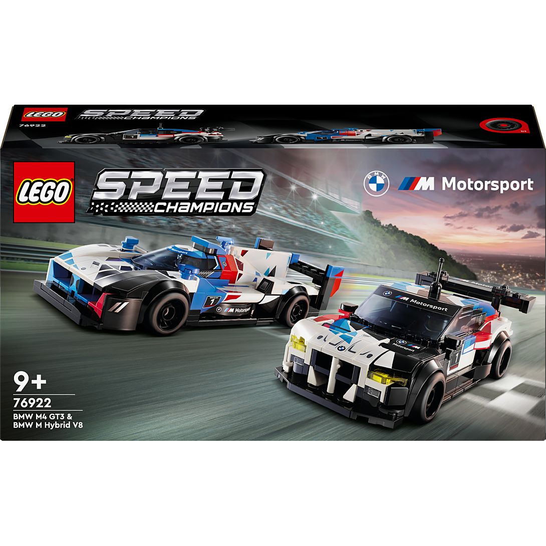 Lego Speed Champions Voitures De Course Bmw M4 Gt3 Et Bmw Hybrid V8 Lego - vue 1