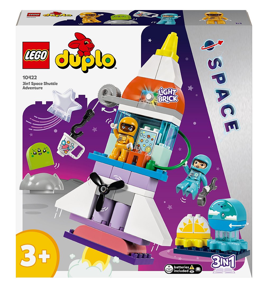 Lego Duplo Town 'aventure En Navette Spatiale 3 en 1 10422 Lego