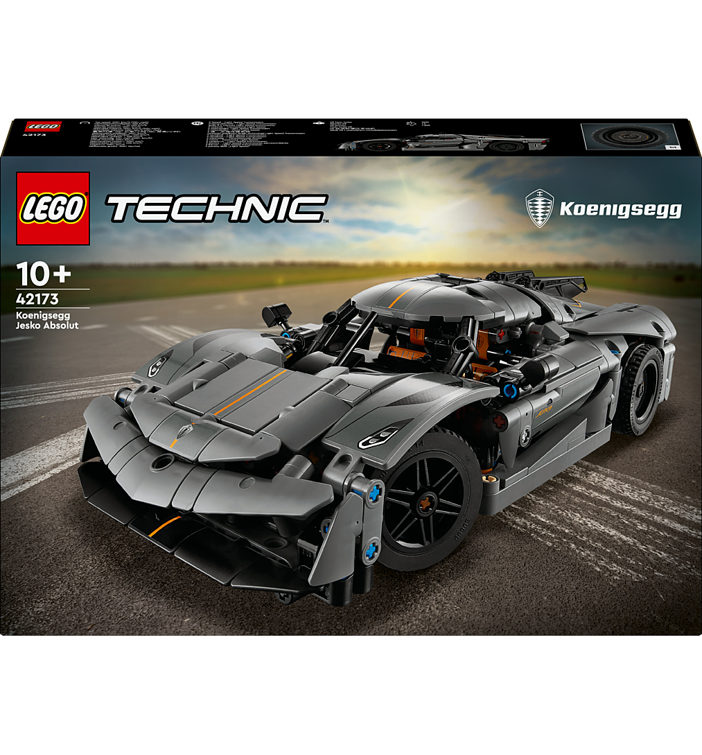 LEGO Technic 42173 Hypercar Koenigsegg Jesko Absolut grise