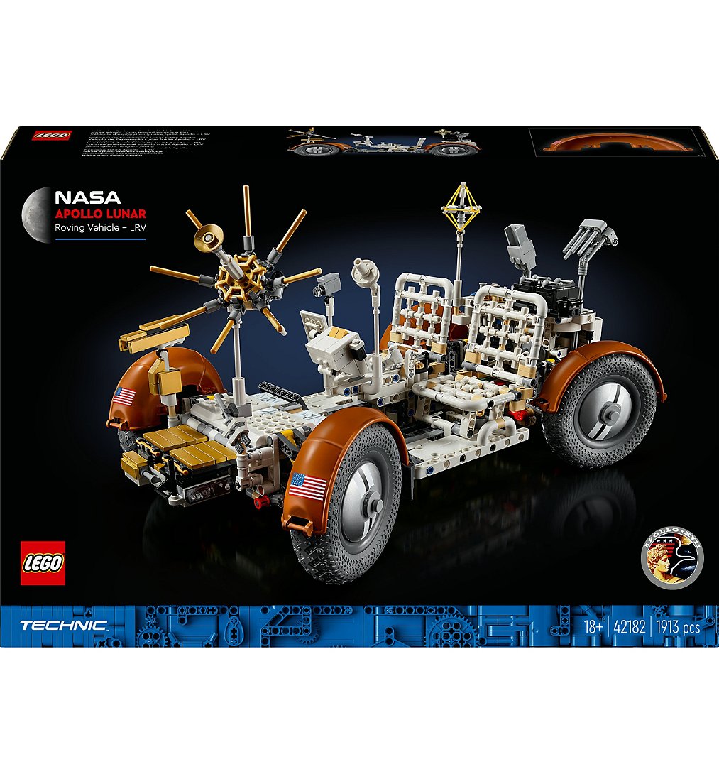 Lego Technic Véhicule D?exploration Lunaire Nasa Apollo Lrv 42182 Lego La Boîte