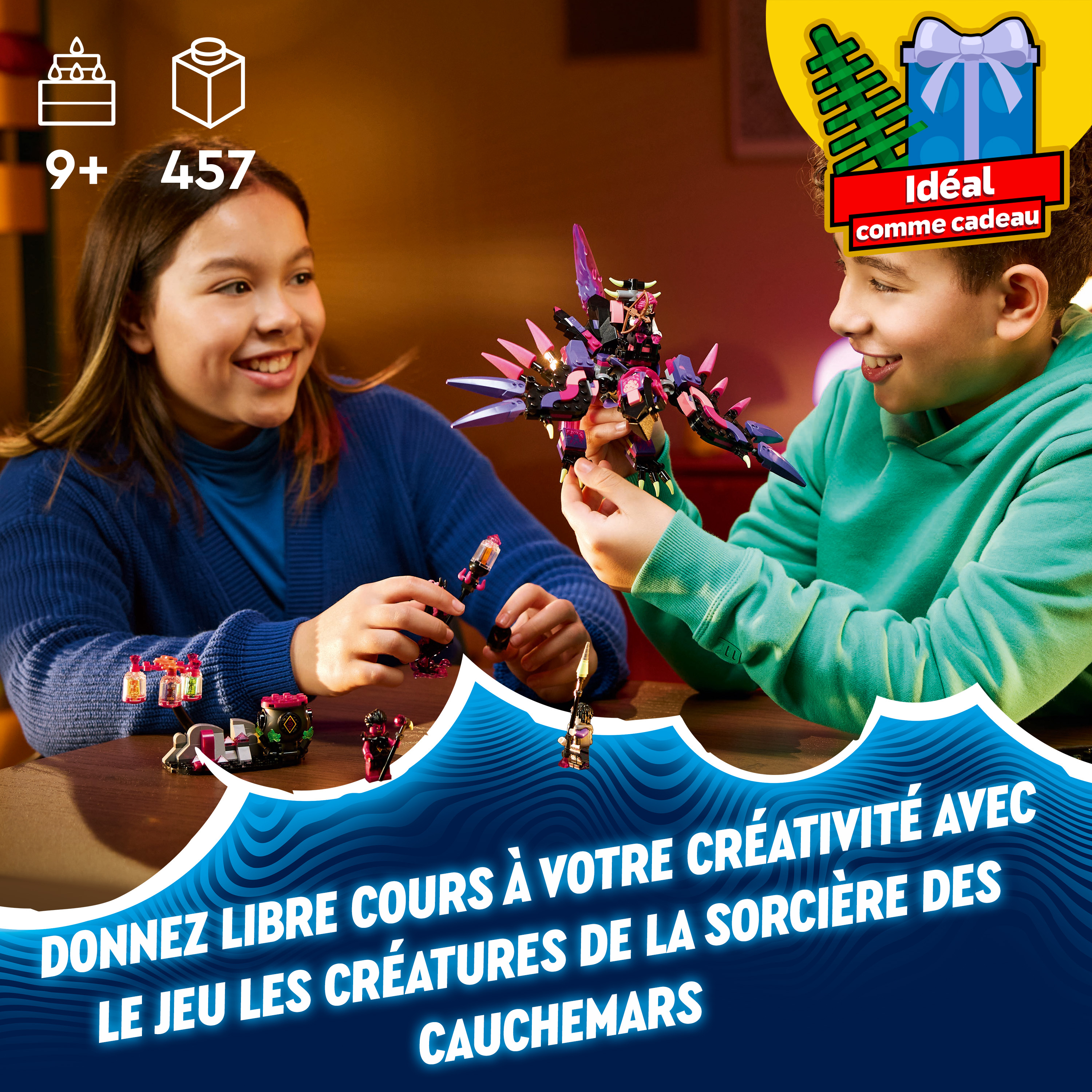 71483 Les créatures de la sorcière des cauchemars LEGO® DREAMZzz¿ - vue 5