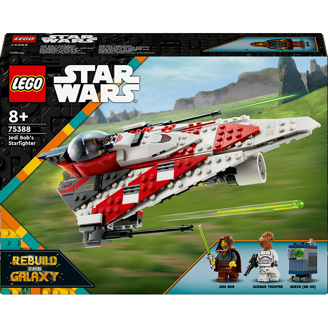 Lego Star Wars Le Chasseur Stellaire De Jedi Bob 75388 Lego La Boite - vue 2