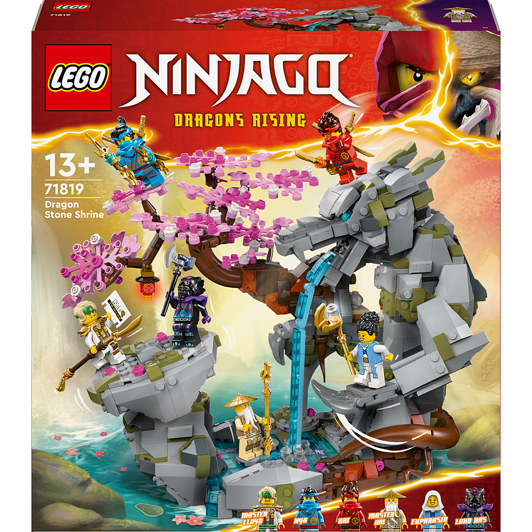 Lego Ninjago Le Sanctuaire De La Roche Du Dragon 71819 Lego - vue 1