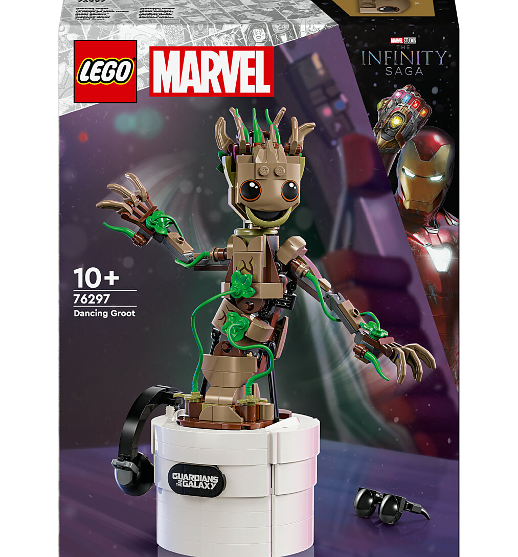 Lego Marvel La Danse De Bébé Groot 76297 Lego La Boîte