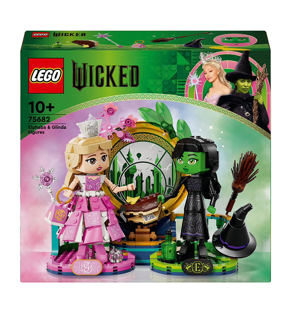 Lego Wicked Figurines D?elphaba Et De Glinda 75682 Lego La Boîte